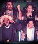 rollercoaster shot w/ dave megan & john